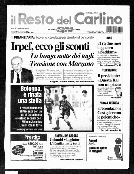 Il Resto del Carlino : giornale dell'Emilia